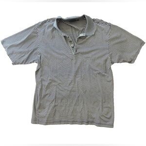Bobby Jones Striped Mens GOLF Polo Shirt Large